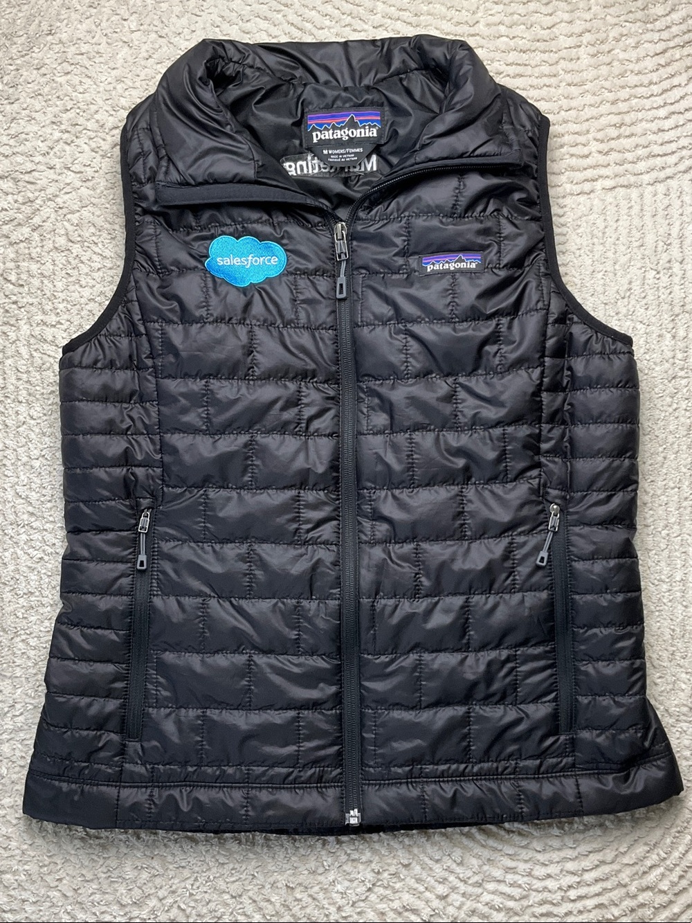 Patagonia Women's Nano Puff® Vest Company Embroidered Size Medium